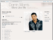 Tablet Screenshot of darrinmorris.bandcamp.com