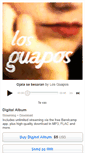 Mobile Screenshot of losguapos.bandcamp.com