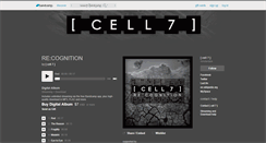 Desktop Screenshot of cell7.bandcamp.com