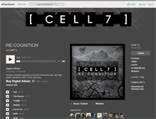Tablet Screenshot of cell7.bandcamp.com