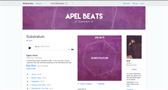 Desktop Screenshot of apelbeats.bandcamp.com