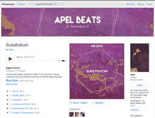 Tablet Screenshot of apelbeats.bandcamp.com