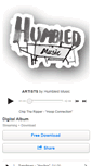 Mobile Screenshot of humbledmusic.bandcamp.com