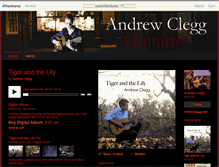 Tablet Screenshot of andrewcleggguitar.bandcamp.com