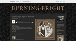 Desktop Screenshot of burningbright.bandcamp.com