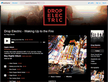 Tablet Screenshot of dropelectric.bandcamp.com
