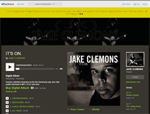 Tablet Screenshot of jakeclemons.bandcamp.com