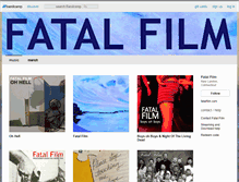 Tablet Screenshot of fatalfilm.bandcamp.com