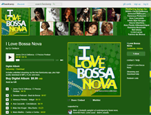 Tablet Screenshot of ilovebossanova.bandcamp.com