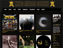 Tablet Screenshot of kingmidassound.bandcamp.com