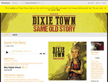 Tablet Screenshot of dixietown.bandcamp.com