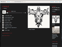 Tablet Screenshot of cavale.bandcamp.com
