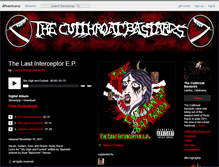 Tablet Screenshot of cutthroatbastards.bandcamp.com