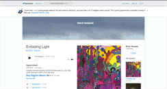 Desktop Screenshot of blacktempest.bandcamp.com