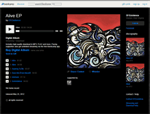 Tablet Screenshot of ofexistence.bandcamp.com