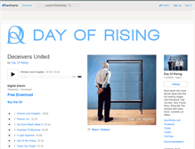 Tablet Screenshot of dayofrising.bandcamp.com