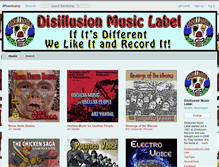 Tablet Screenshot of disillusionmusiclabel.bandcamp.com