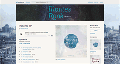 Desktop Screenshot of montesrook.bandcamp.com