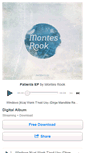 Mobile Screenshot of montesrook.bandcamp.com