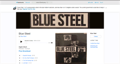 Desktop Screenshot of bluesteel.bandcamp.com