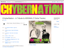 Tablet Screenshot of chybernation.bandcamp.com