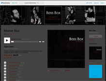 Tablet Screenshot of bassbox.bandcamp.com