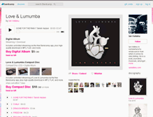 Tablet Screenshot of ianketeku-nocturne.bandcamp.com