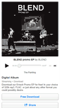 Mobile Screenshot of blend.bandcamp.com