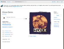 Tablet Screenshot of knoxxrule.bandcamp.com