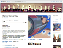 Tablet Screenshot of datapuddle.bandcamp.com
