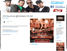 Tablet Screenshot of 220sound.bandcamp.com