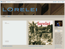 Tablet Screenshot of lorelei-dc.bandcamp.com