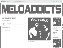 Tablet Screenshot of meloaddicts.bandcamp.com