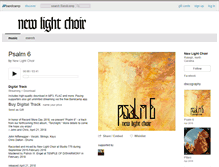 Tablet Screenshot of newlightchoir.bandcamp.com
