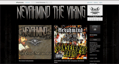 Desktop Screenshot of nevahmind.bandcamp.com