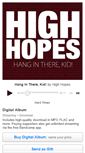 Mobile Screenshot of highhopeshc.bandcamp.com