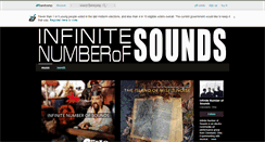 Desktop Screenshot of infinitenumberofsounds.bandcamp.com