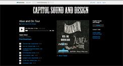 Desktop Screenshot of capitolsound.bandcamp.com