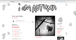 Desktop Screenshot of iamautumn.bandcamp.com