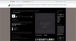 Desktop Screenshot of blacksleepofkali.bandcamp.com