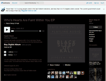 Tablet Screenshot of blacksleepofkali.bandcamp.com