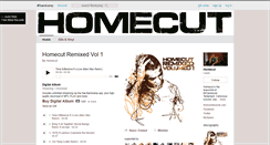 Desktop Screenshot of homecut.bandcamp.com