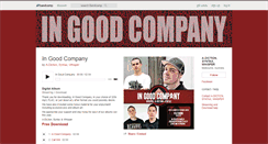 Desktop Screenshot of ingoodcompany.bandcamp.com