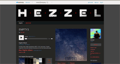 Desktop Screenshot of hezzel.bandcamp.com