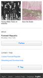 Mobile Screenshot of farewellrepublic.bandcamp.com