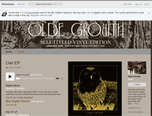 Tablet Screenshot of oldegrowth.bandcamp.com