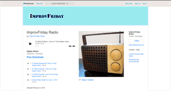 Desktop Screenshot of improvfridayradio.bandcamp.com