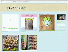 Tablet Screenshot of flowerorgy.bandcamp.com