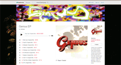 Desktop Screenshot of genius41.bandcamp.com