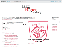 Tablet Screenshot of benetacademyjazz.bandcamp.com